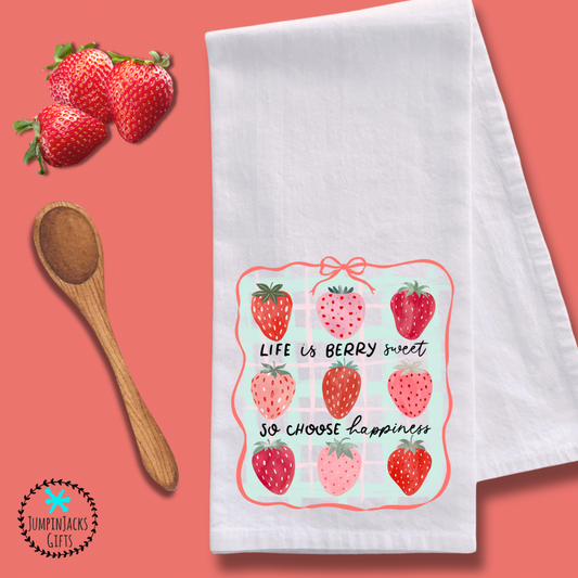 Strawberry Tea Towel
