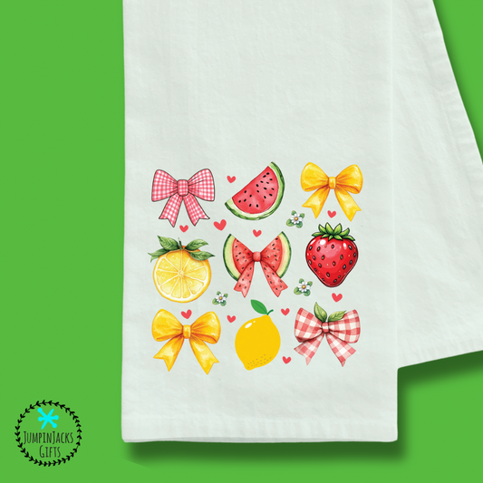 Mixed Fruit Tea Towel