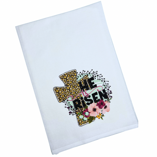 He is Risen Tea Towel