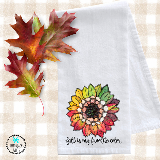 Fall is My Favorite Color Tea Towel