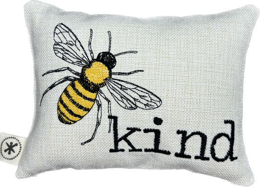 Bee Kind Message Pillow